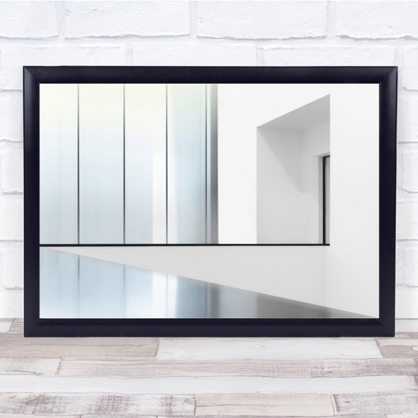 Architecture Lines Abstract Interior Geometry Wall Art Print