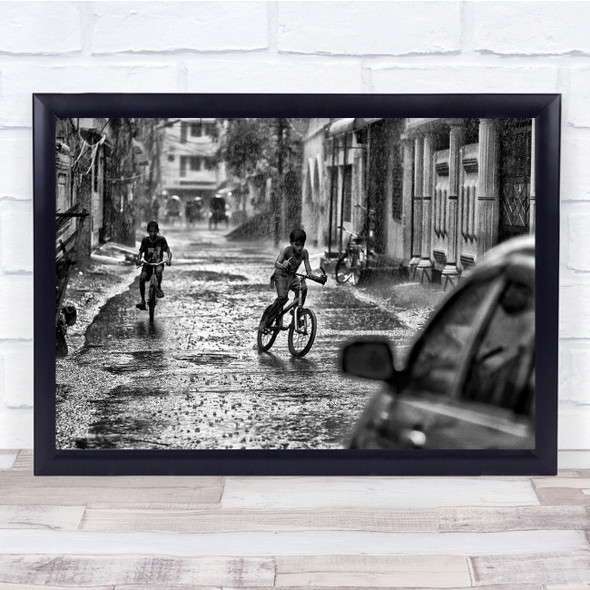 Dhaka Bangladesh The Fast And Fearless bikes Wall Art Print