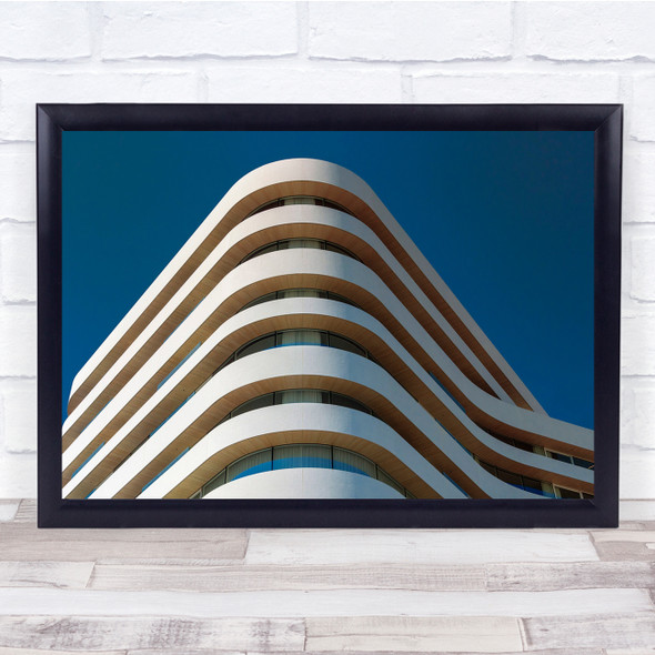 Architecture Abstract Urban Geometry Shapes Wall Art Print