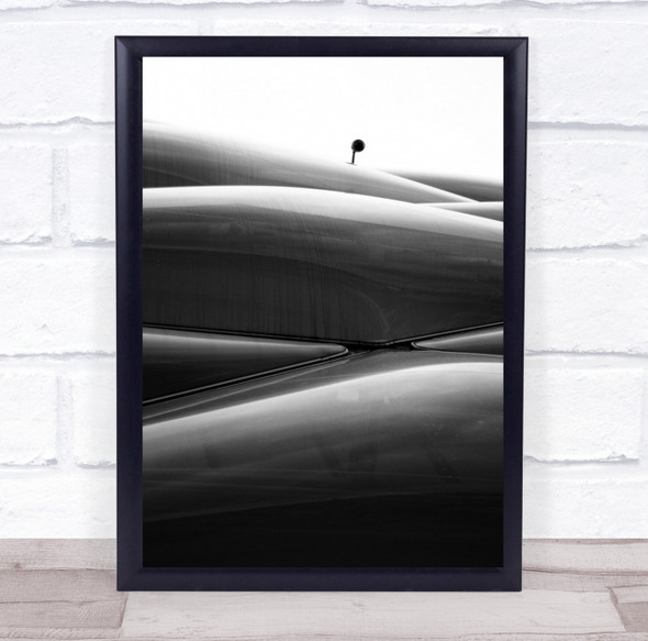 Abstract Architecture Munich Germany Hills Wall Art Print