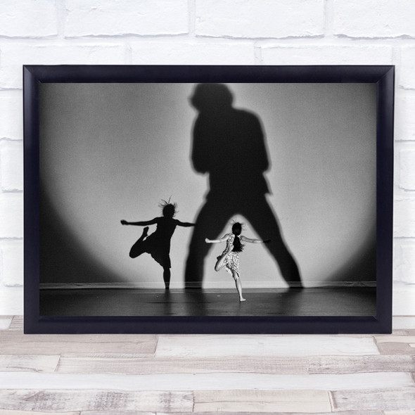 Dance Dancer Dancing Black & White Child Kid Girl Joy Happy Energy Ecstasy Print