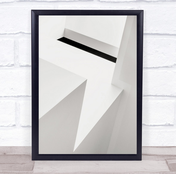 Abstract Architecture Black & White Black And White Contrast Angle Angles Print