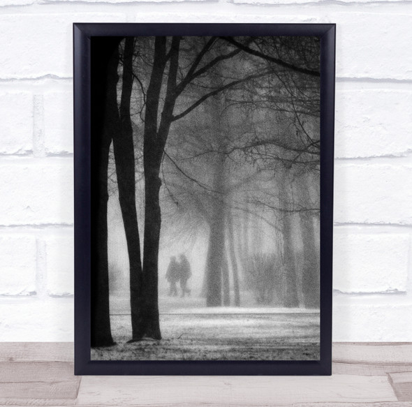 Snow Snowfall Snowing Snowy Frozen Cold Frost Way Path Print - PETTEX1798781