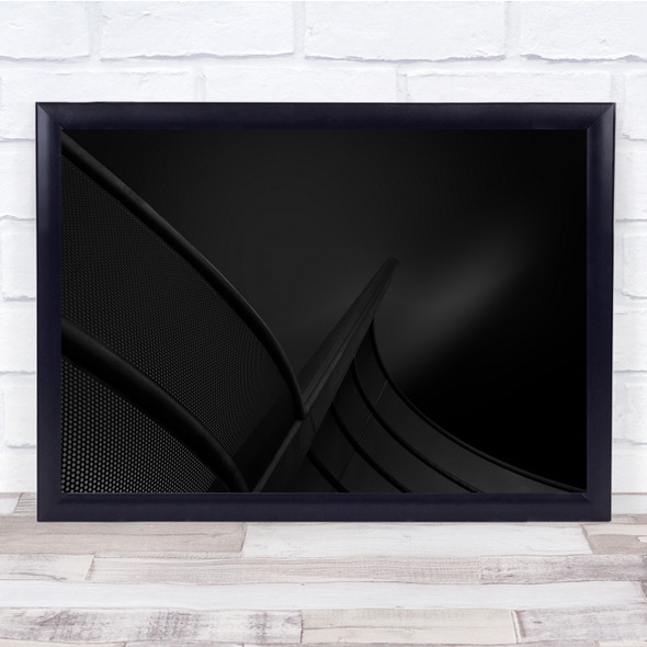 Architecture Jeroenvandewiel Abstract Black white Composition Wall Art Print