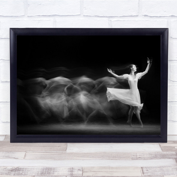 Dance Dancer Dancing Ballet Ballerina Grace Graceful Delicate Wall Art Print