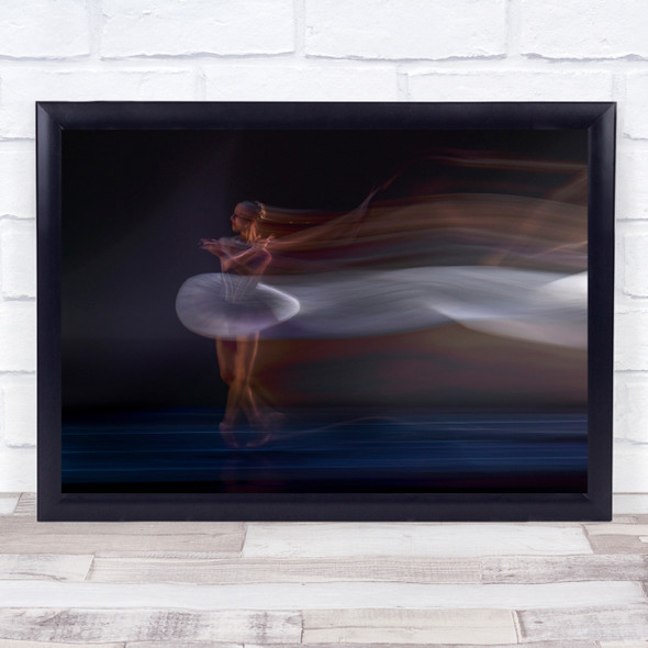 Dance Dancer Dancing Performance Ballet Ballerina Grace Graceful Wall Art Print