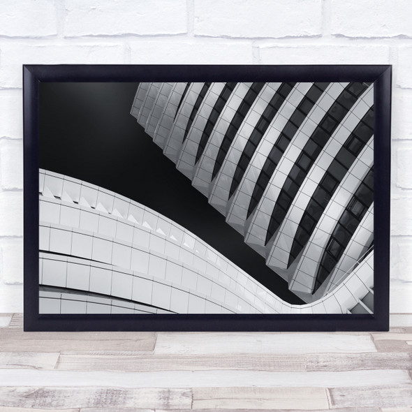 Architecture Jeroenvandewiel Netherlands Abstract Groningen Wall Art Print