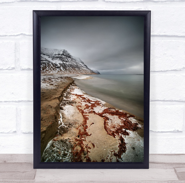 Landscape Water Sand Beach Coast Coastal Sea Ocean Seascape Wall Art Print