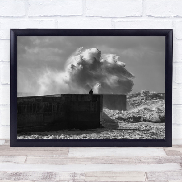 Splash Wave Storm Spray Explosion Drama Dramatic Extreme Wall Art Print