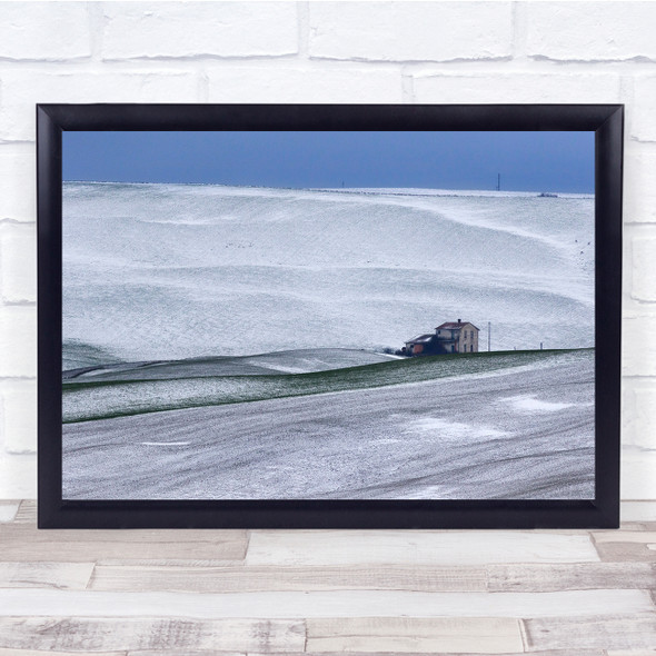 Della-Latta-Massimo Landscape Paesaggio Minimal Toscana Wall Art Print