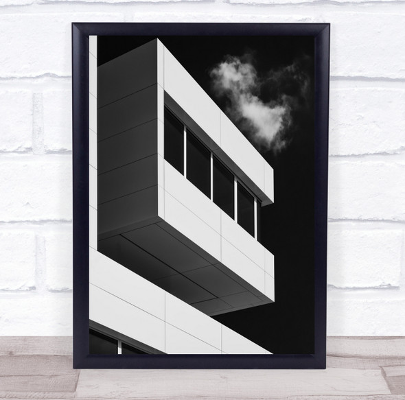 Rotselaar Belgium Office Architecture Abstract Modern Floating Wall Art Print