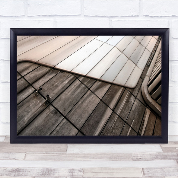 Berlin Lines Cameras Thread building Wall Art Print