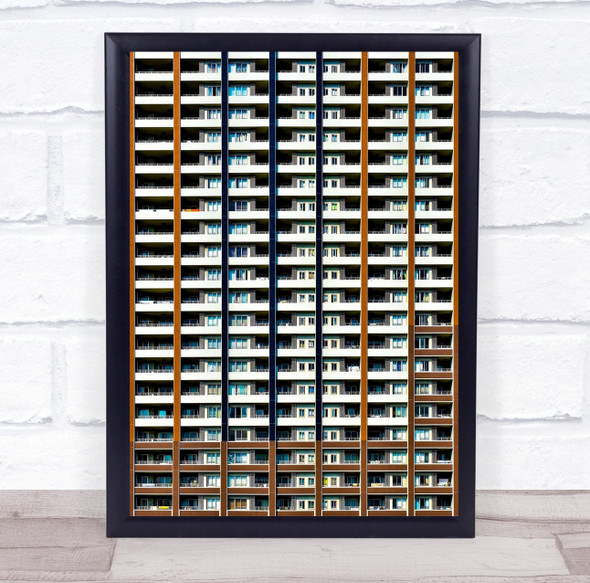 Tokyo Japan Architecture On Solitude Wall Art Print