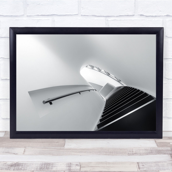 Staircase Gerardjonkman Descending Wall Art Print