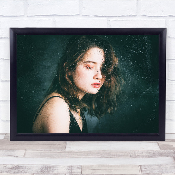 Mood Portrait Light Studio Carei Wall Art Print