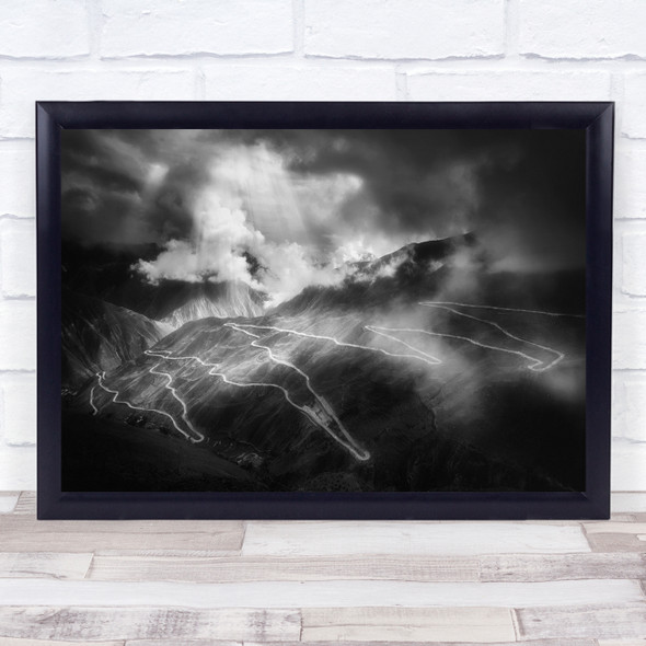 Through A Hole In The Sky Wall Art Print