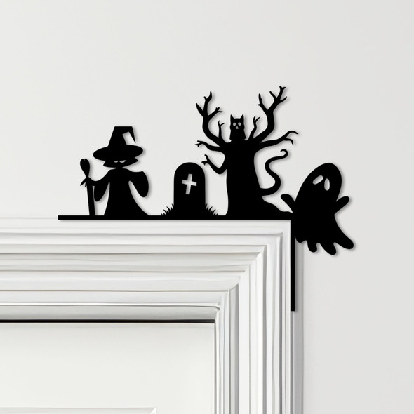 Door Topper Halloween Decor Characters Various Colours Decorative Sign