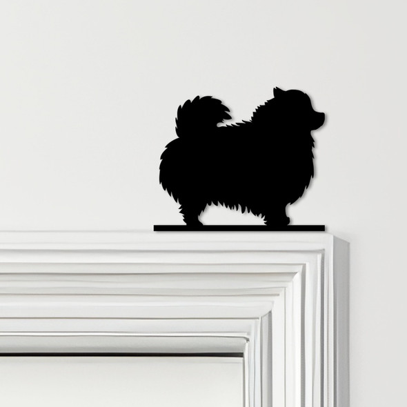 Door Topper Pomeranian Dog Various Colours Top Of Door Frame Decorative Sign