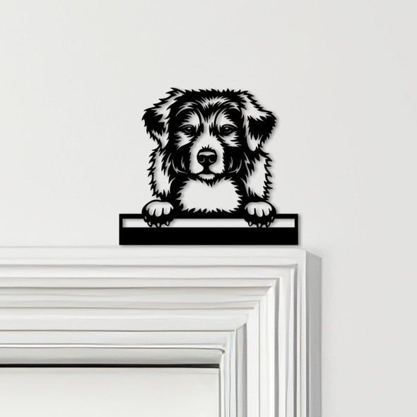 Door Topper Australian Shepherd Dog Various Colours Top Of Door Decorative Sign