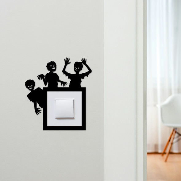 Light Switch Surround Zombies Halloween Decor Switch Plate Cover Frame