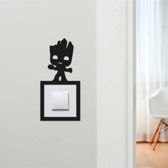 Light Switch Surround Groot Kids Room Decorative Switch Plate Cover Frame