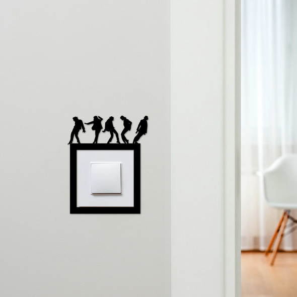 Light Switch Surround Michael Jackson Poses Decorative Switch Plate Cover Frame