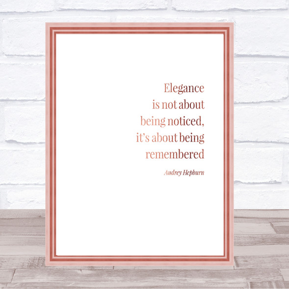 Audrey Hepburn Quote Print Wall Art