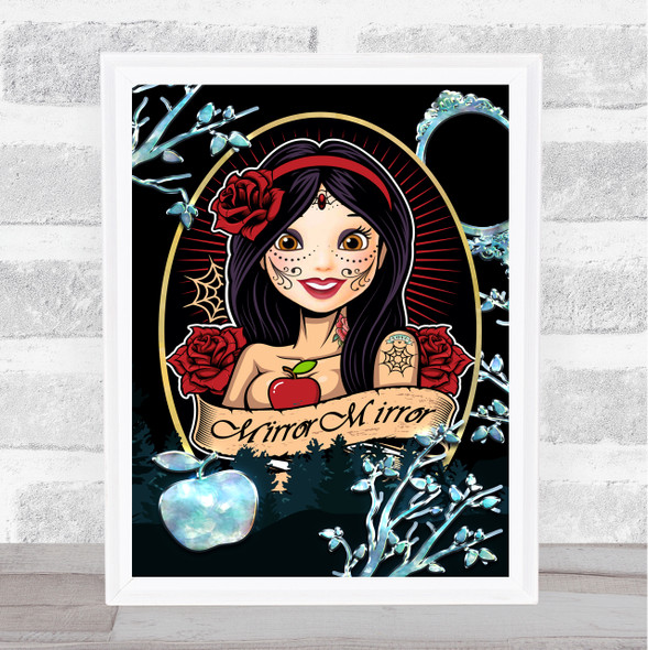 Bad Princess Range Snow White Wall Art Print