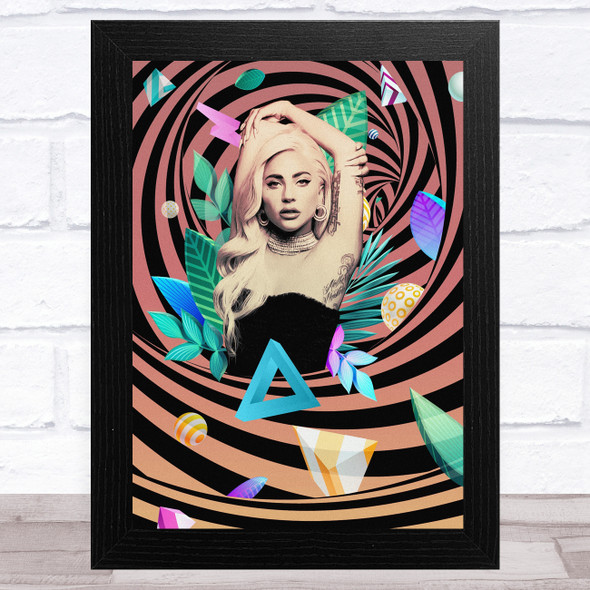 Lady Gaga Obscure Celeb Wall Art Print
