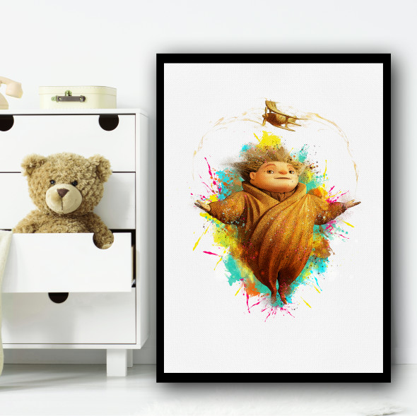 Sandman Rise Of The Guardians Splatter Wall Art Print