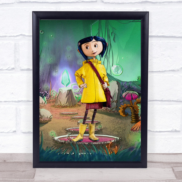 Coraline Vintage Wall Art Print