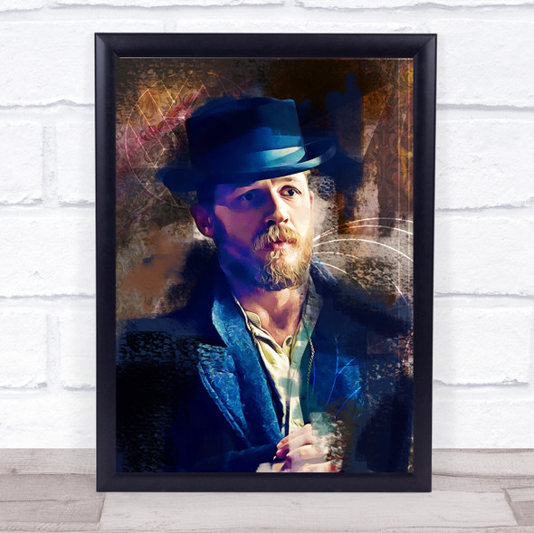 Peaky Blinders Alfie Grunge Oil Wall Art Print