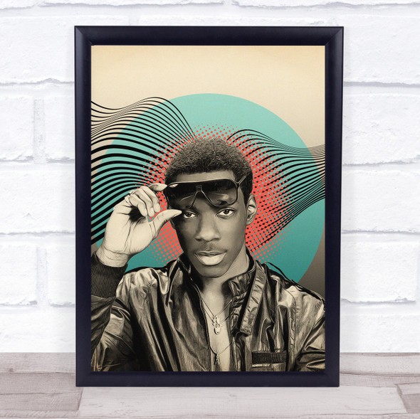 Eddie Murphy Retro Vintage Wall Art Print