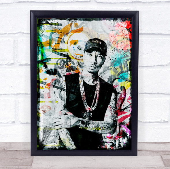 Tyga Urban Graffiti Wall Art Print