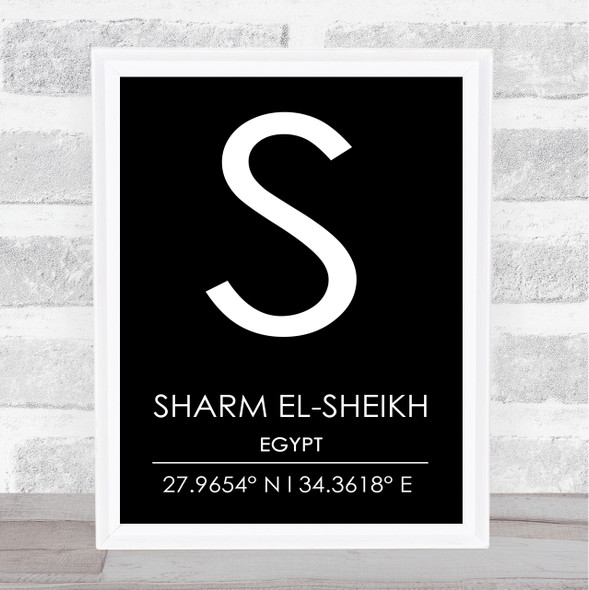 Sharm El Sheikh Egypt Wall Art Print