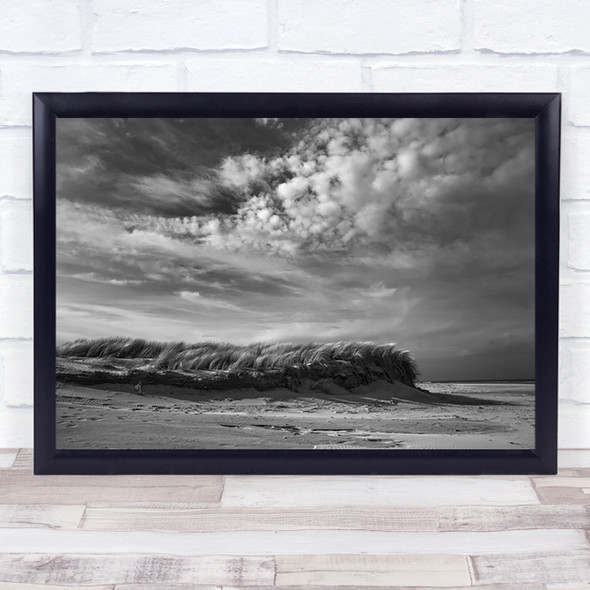 Beach Reed Dune Dunes Sand Wall Art Print