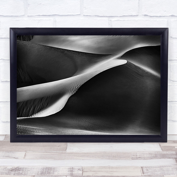 Curvatures Wave Sand Dune Dunes Wall Art Print