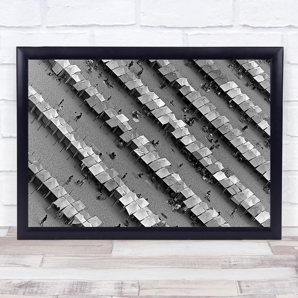 Lines In The Sand Wall Art Print