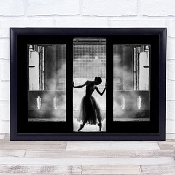 Are You Ready Performance Girl Skirt Shoes Ballerina Ballet Wall Art Print