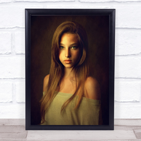 Tanya Woman Wall Art Print