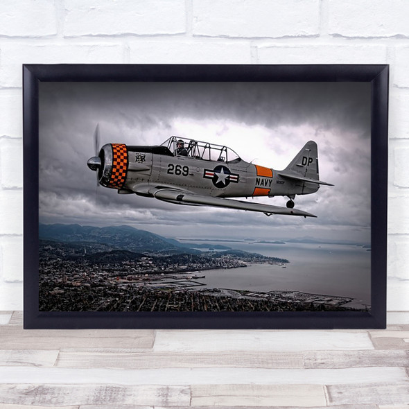 Over Under Action Air Airplane Pilot Jet Fighter Aviation Propeller Art Print