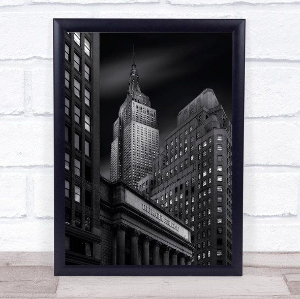 Haier Building Manhattan Empire State New Wall Art Print