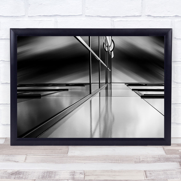 Lines reflections Building Architecture Facade Perspective Creative Art Print