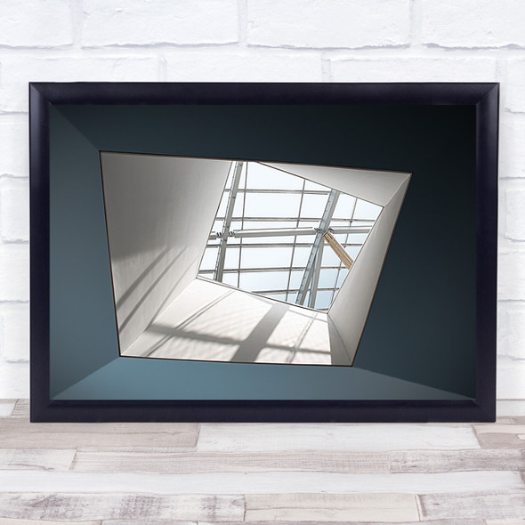Skylight window Architecture Abstract Geometry Shapes Wall Art Print