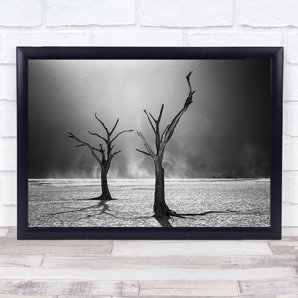 Afterlife Namibia Desert Africa Tree Dead Degeneration Decay Deadvlei Art Print