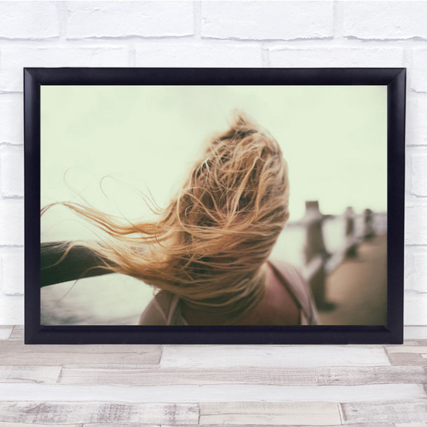 The Beauty Of A Cyclops Portrait Wind Hair Windy Blow Blowing Wall Art Print