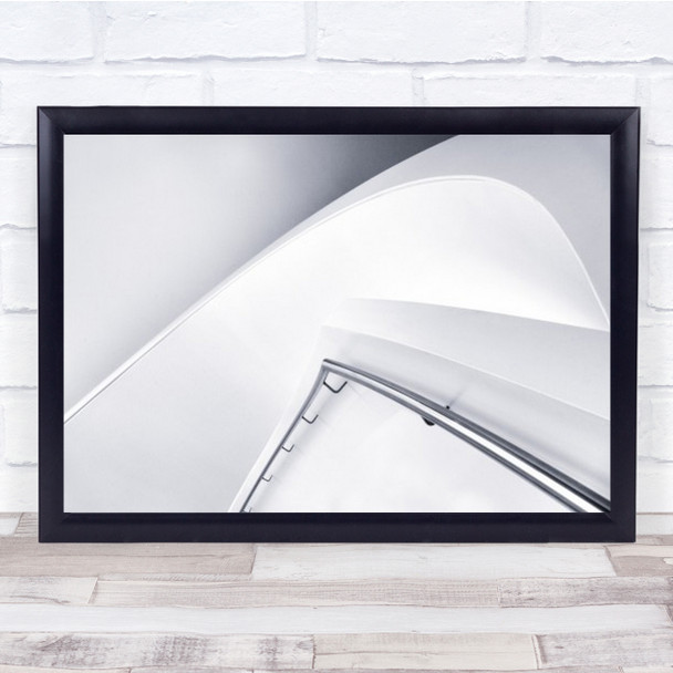 Down Curve Architecture Jeroenvandewiel Netherlands Denbosch Wall Art Print