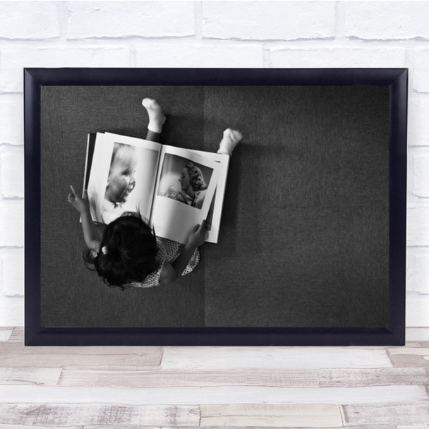 Dear Karsh Kid Child Reading Book Pictures Photos Portrait Wall Art Print