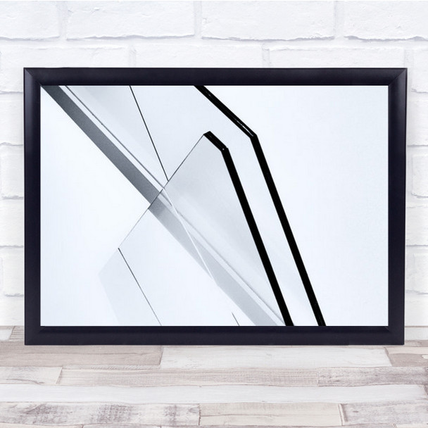 Glass Intervention Architecture Jeroenvandewiel Abstract Wall Art Print