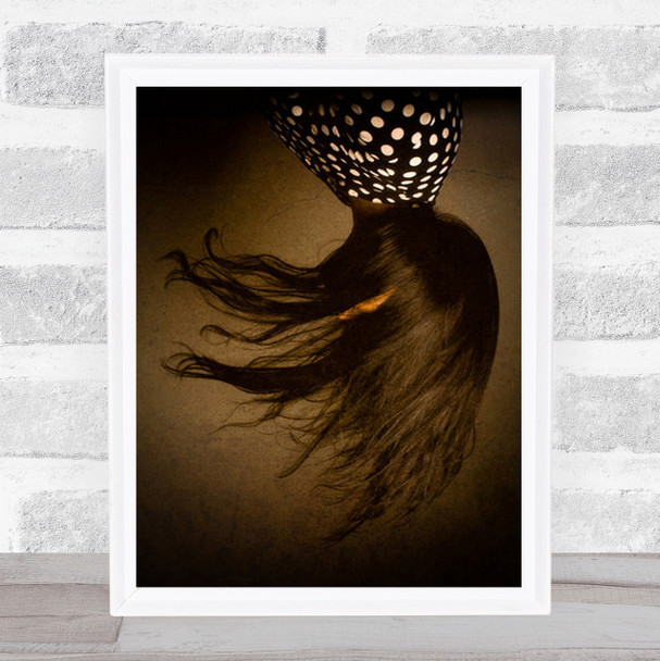 Edit Dhaka Dhanmondi Bangladesh Female Portrait Hair Wall Art Print